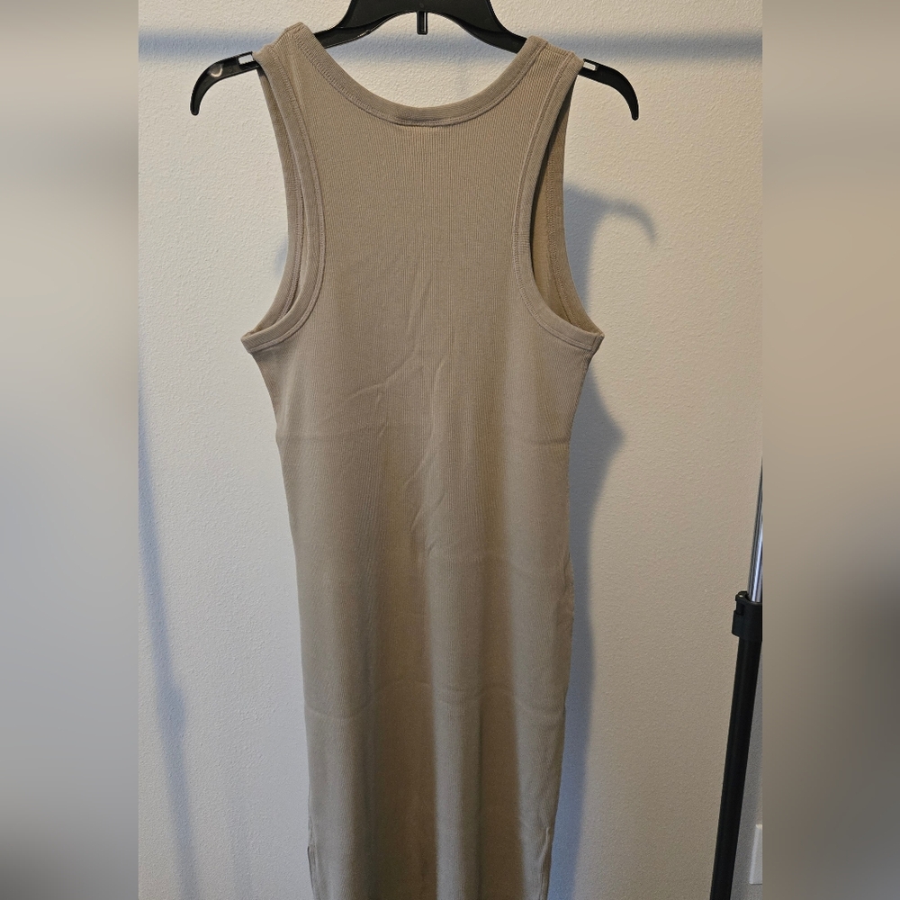 Universal Thread Ribbed Tan Dress - Picture 4 of 4